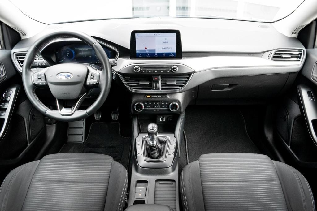 Ford Focus 1.0 EcoBoost Hybrid Titanium X|1e EIGENAAR|ELEK., Auto's, Lichtsensor, Gebruikt, Blauw, Origineel Nederlands