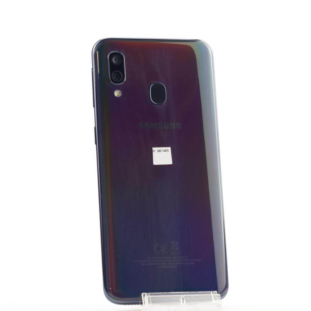 Samsung Galaxy A40 64GB Zwart | Nette staat, Telecommunicatie, Mobiele telefoons | Samsung, Samsung, Zo goed als nieuw, Support@Samsung.com