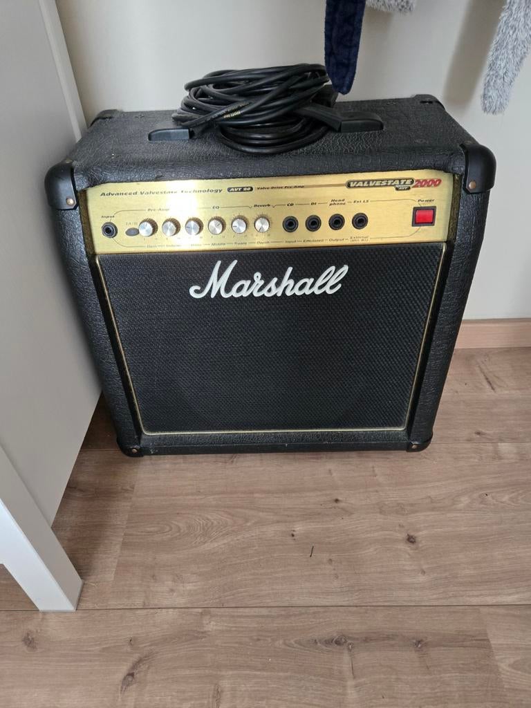Marshall Valvestate 2000 AVT 50 versterker, Muziek en Instrumenten, Versterkers | Bas en Gitaar, Ophalen of Verzenden, Gebruikt