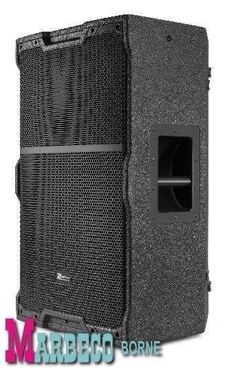 Actieve Luidspreker, Speaker met versterker 15" 800 watt, Overige merken, Info@marbeco.nl, 120 watt of meer, Front, Rear of Stereo speakers