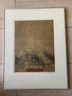 Karl Fred Dahmen Tagebuch 1978 aquatint in lijst gesigneerd, Ophalen of Verzenden