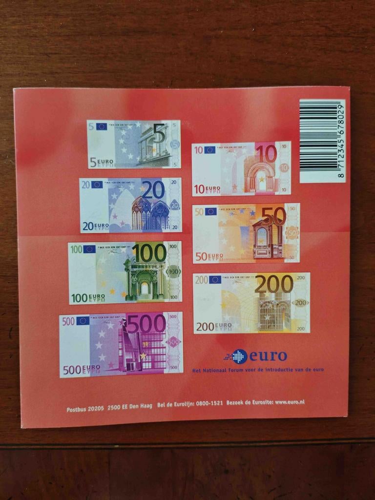 Kennismakingsmapje NL euromunten, Ophalen of Verzenden