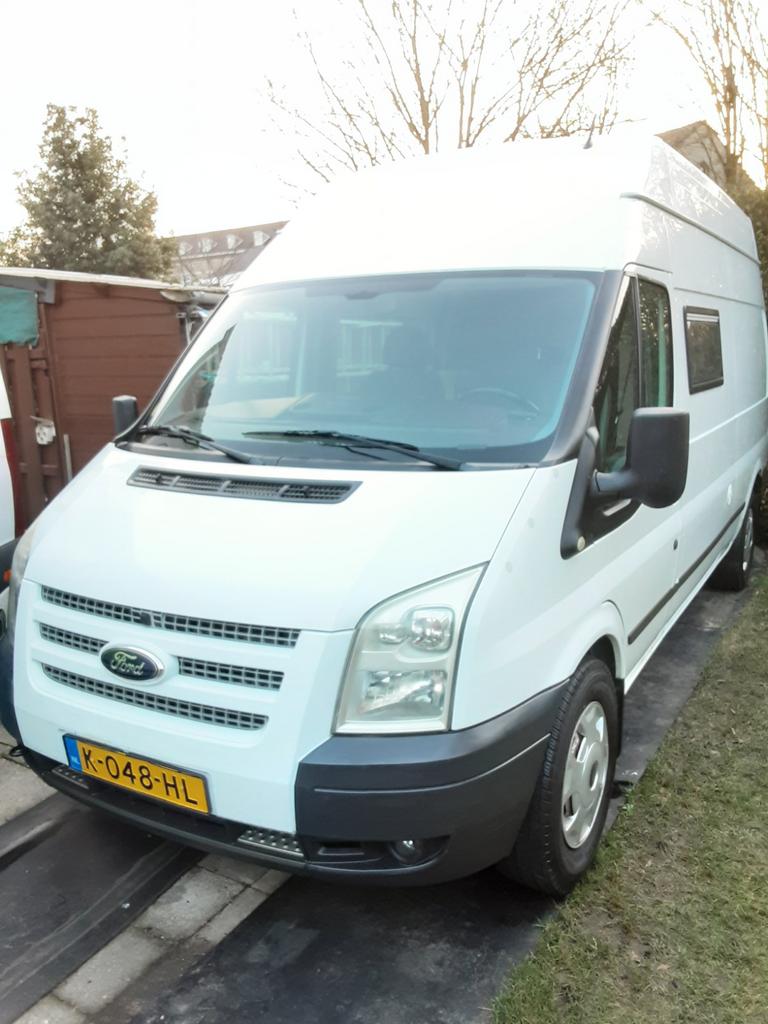 Ford Transit Buscamper 2014  km178300, Caravans en Kamperen, Chemisch toilet, Buscamper of Camperbus, Dakluik, Ford