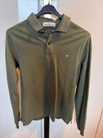 Stone island polo lange mouwen heren, Ophalen of Verzenden, Zo goed als nieuw, Maat 48/50 (M), Groen