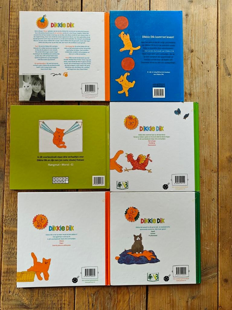 6 Dikkie Dik boeken., Ophalen of Verzenden, Zo goed als nieuw