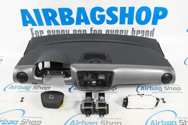 Airbag set - Dashboard grijs Seat MII facelift (2016-heden), Auto-onderdelen, Dashboard en Schakelaars