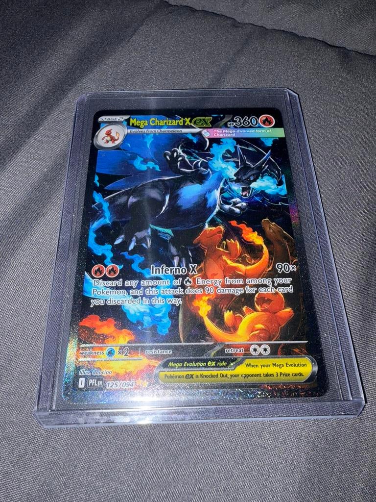 Mega Charizard X EX / Phantasmal Flames., Ophalen, Zo goed als nieuw