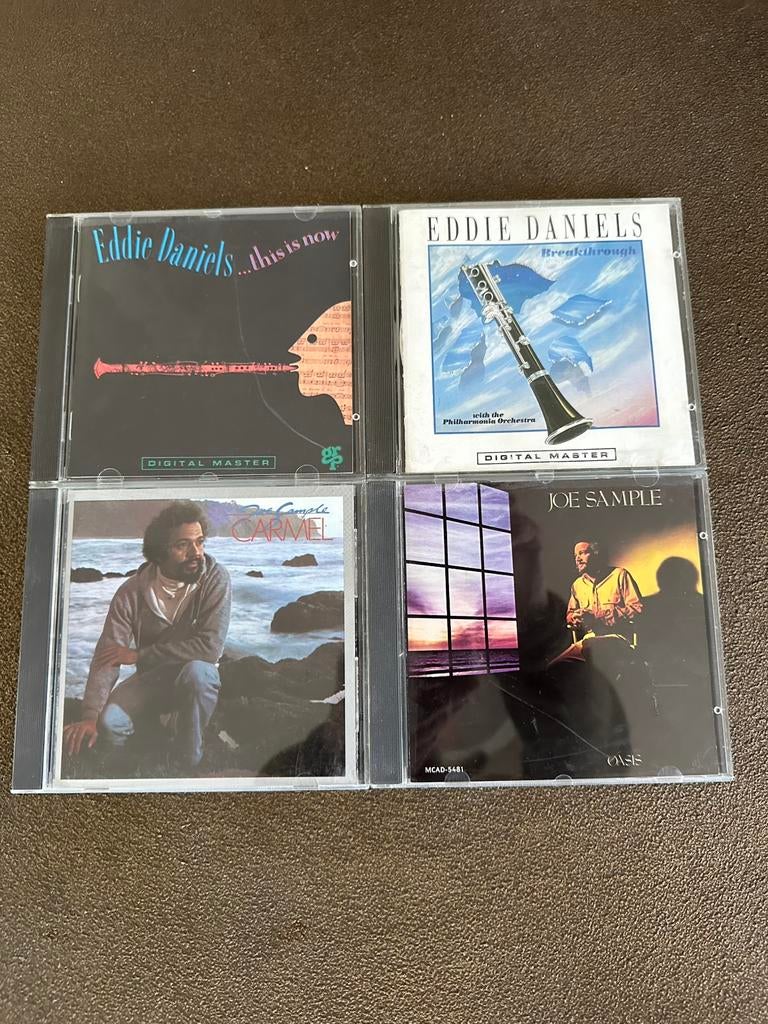 4 mooie jazz albums 2 op het grp label, Ophalen of Verzenden, 1980 tot heden, Zo goed als nieuw, Jazz