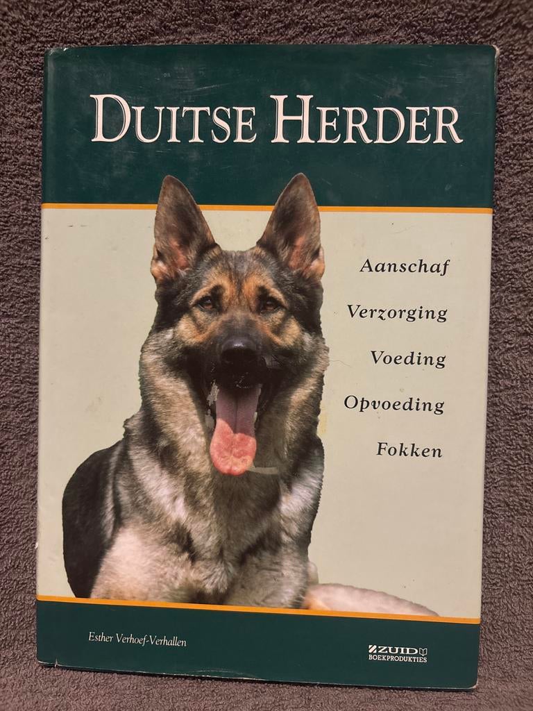 Duitse Herder - Boek over verzorging en opvoeding, Ophalen of Verzenden, Zo goed als nieuw