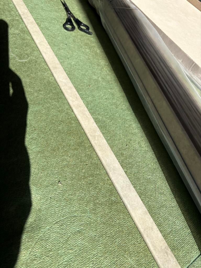Plinten: Krombach plakplint hardsteen 9955, Doe-het-zelf en Verbouw, Plinten en Afwerking, Ophalen, Hardsteen, Nieuw, Minder dan 100 cm
