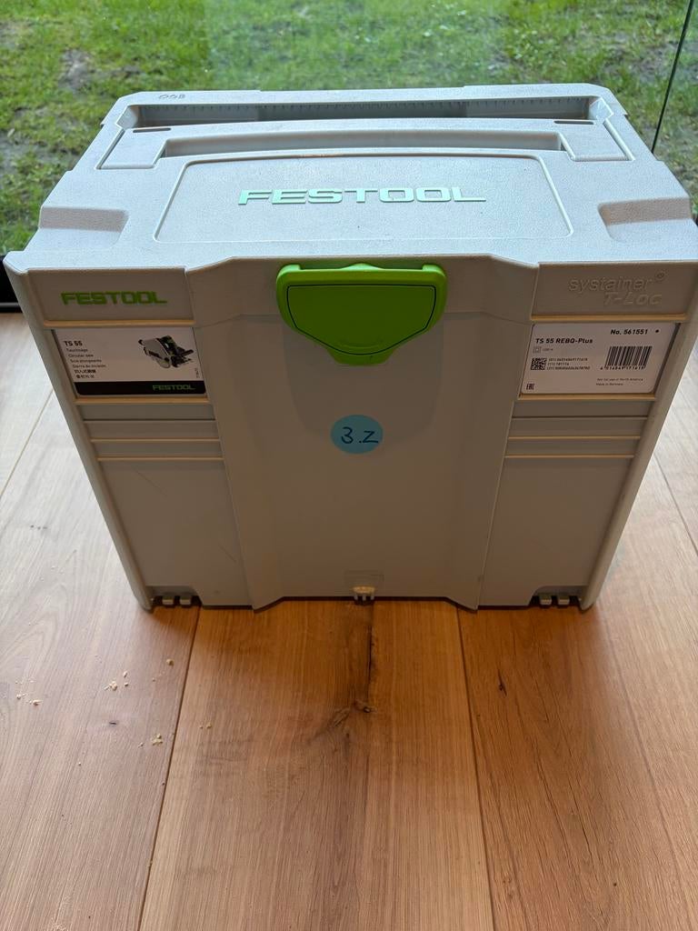 Festool TS REBQ Plus invalzaag, incl. Systainer, Ophalen, Gebruikt, Invalzaag, 30 tot 70 mm