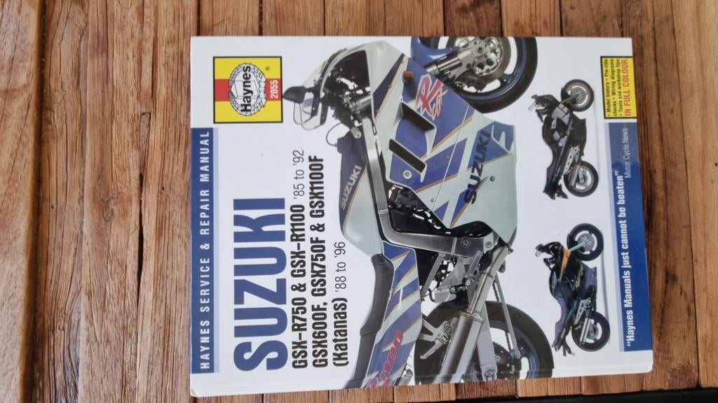 Haynes Suzuki Service & Reparatie Handboek, Motoren, Ophalen of Verzenden, Suzuki