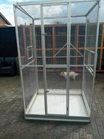 Aluminium voliere, Dieren en Toebehoren, Vogels | Hokken en Kooien, Ophalen, Aluminium, Volière