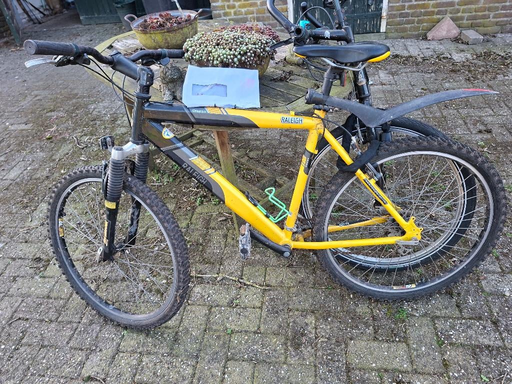 2  mountainbikes, Fietsen en Brommers, Fietsen | Mountainbikes en ATB, Gebruikt, Fully, 49 tot 53 cm, Ophalen