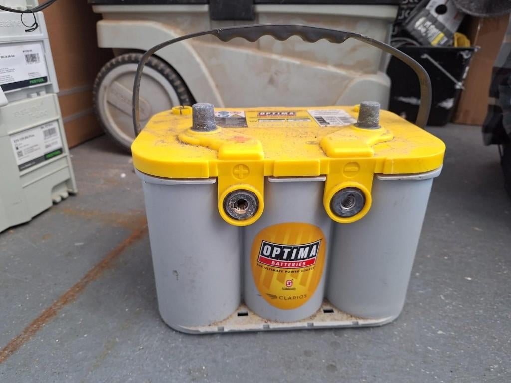 optima yellow, Ophalen, Gebruikt, Oplaadbaar