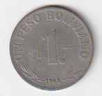 1  peso  1968  Bolivia. km. 192, Ophalen of Verzenden, Noord-Amerika, Losse munt