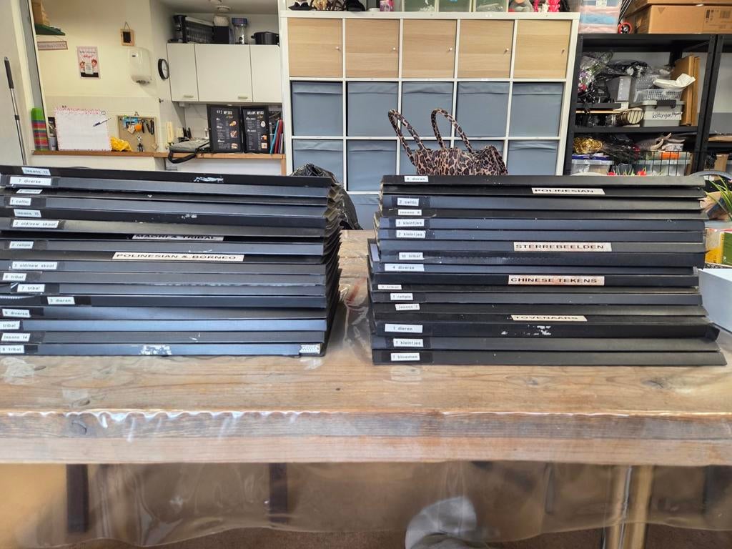 Complete partij van 34 tattoo voorbeeld mappen, Ophalen, Overige soorten, Boek of Catalogus