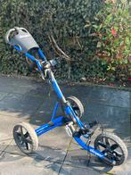 Clicgear 3.5 Golftrolley - Blauw, Ophalen of Verzenden, Gebruikt, Golfkar, Overige merken