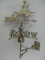 Gietijzeren Windwijzer Heks op Bezem - 65 cm, Nieuw, Generic address, Generic@example.com, Generic