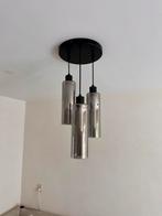 Moderne hanglampen met smoke glas, Ophalen, Zo goed als nieuw, Glas, Minder dan 50 cm