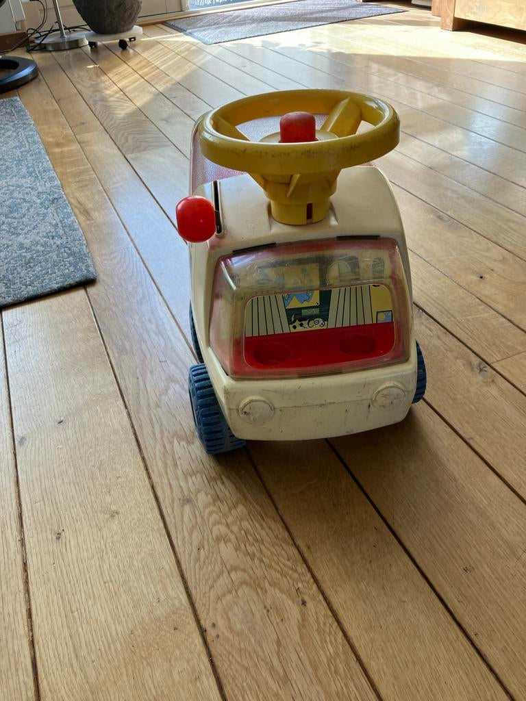 Vintage Fisher-Price loopauto - Explorer, Ophalen, Gebruikt, Auto of Voertuig