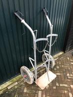 Stevige snijbrander kar voor gasflessen, Ophalen, Gebruikt, Transportkar