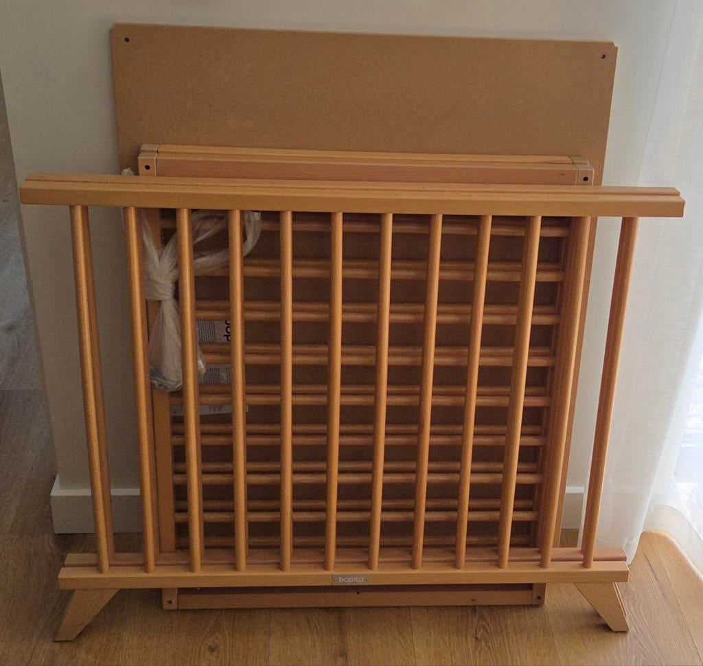 Bopita box retro, Kinderen en Baby's, Boxen, Ophalen, Zo goed als nieuw, Rechthoekig, In hoogte verstelbaar