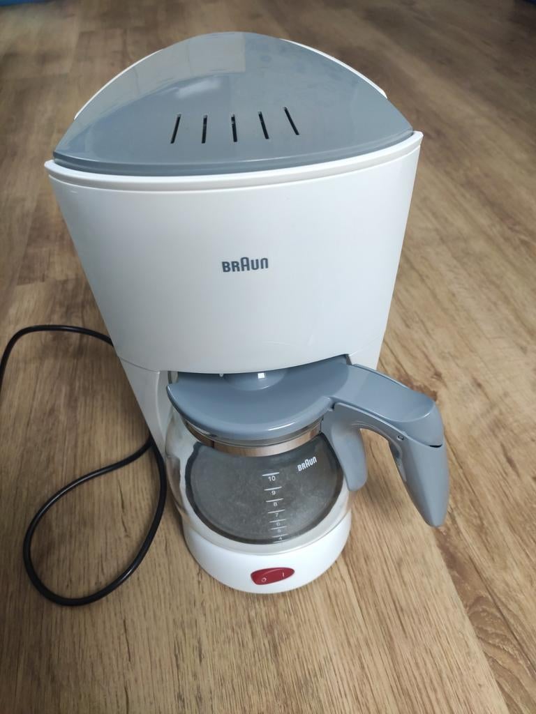 Mooi Braun koffiezetapparaat., 10 kopjes of meer, Ophalen of Verzenden, Koffiemachine, Gemalen koffie