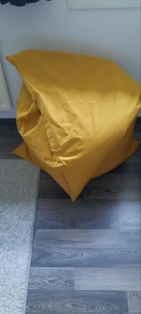 Okergele Zitzak - Nieuw, Binnen & Buiten Gebruik, Huis en Inrichting, Zitzakken, Ophalen of Verzenden, Nieuw, Geel, Zitzak