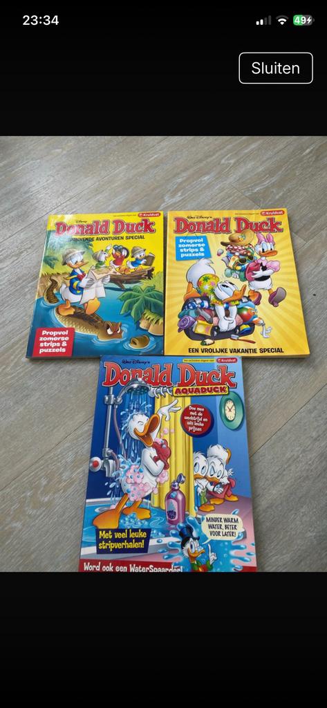 Donald duck kruidvat stripalbum, Meerdere comics, Ophalen of Verzenden, Zo goed als nieuw, Europa