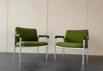 Vier gave Fröscher Sitform design fauteuils groen vintage, Huis en Inrichting, Fauteuils, Ophalen, Zo goed als nieuw, Nvt, Nvt
