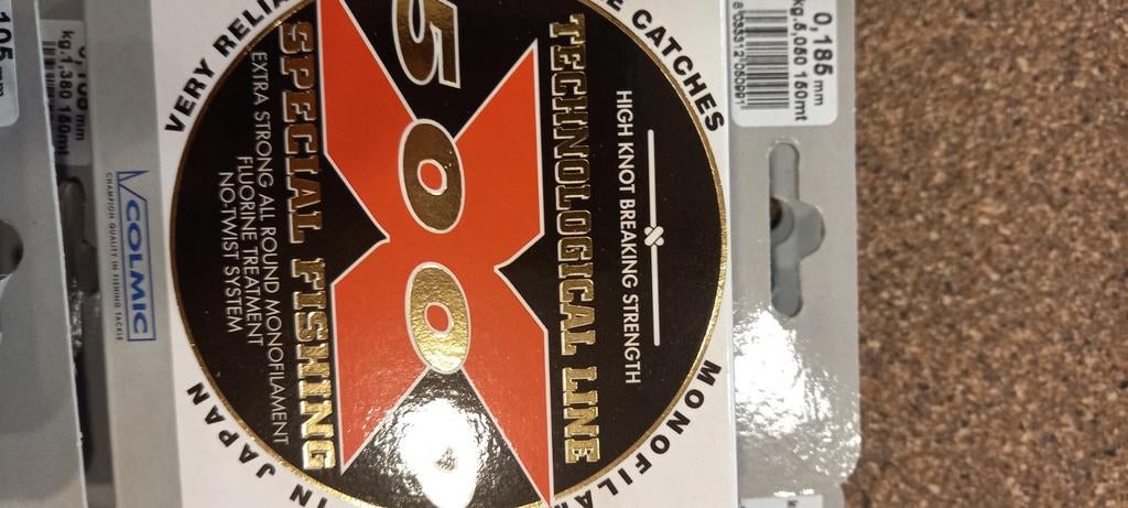 Colmic Nylon en Fluoro carbon 50% korting, Colmic, Nieuw, Ophalen of Verzenden, Vislijn