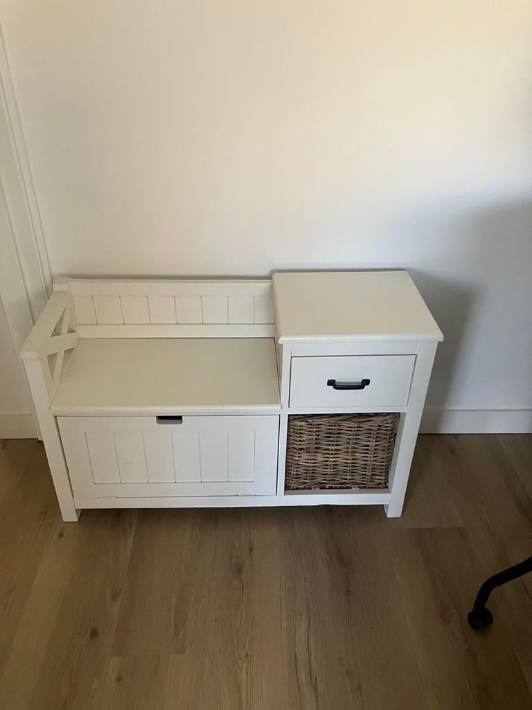 Bankje met veel opbergruimte, Ophalen, Gebruikt