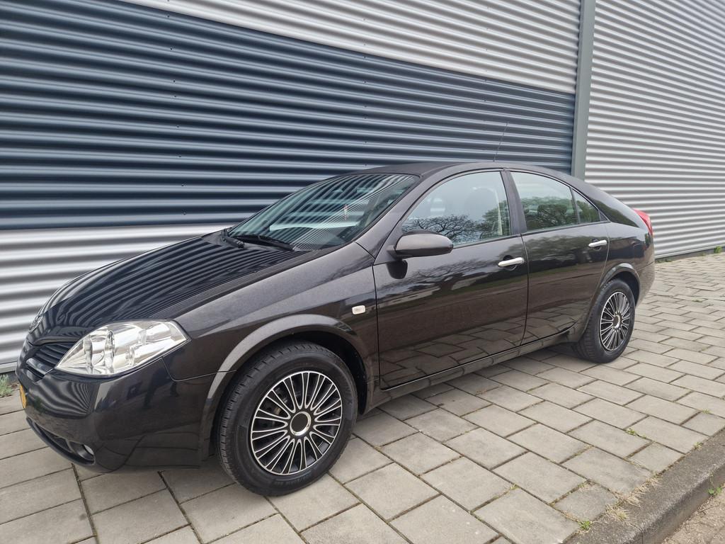 Nissan Primera 1.8 Selection Climatronic, trekhaak, camera,, Auto's, Nissan, Bedrijf, Te koop, Primera, ABS, Airbags, Airconditioning