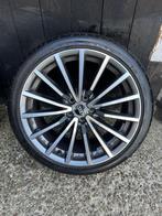 Originele Audi a5 velgen 5x112 19” zomerset 8W0 a4 vag, Gebruikt, 255 mm, Banden en Velgen, Niet ingevuld
