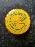 Speldje broche van CV De Tongelreepers Prins Lignarius, Verzamelen, Speldjes, Pins en Buttons, Ophalen, Gebruikt, Overige onderwerpen