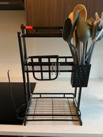 Zwart kruidenrek, Huis en Inrichting, Ophalen, Zo goed als nieuw