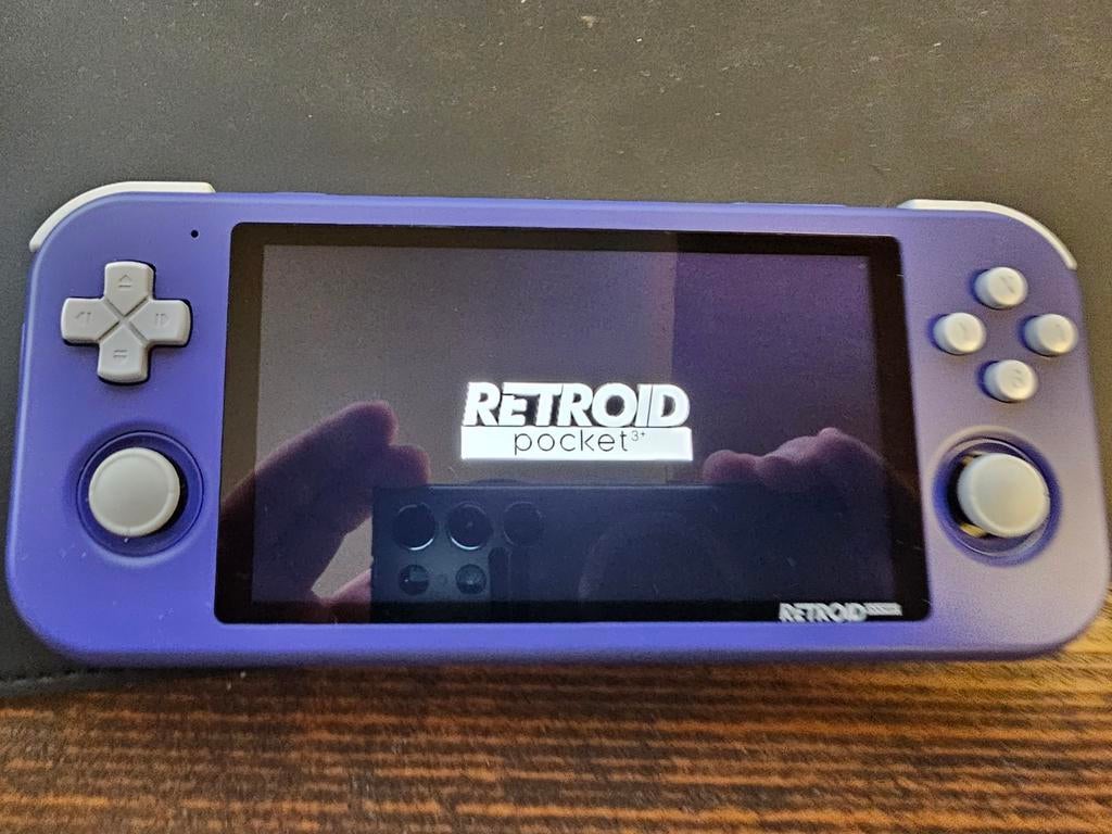Retroid Pocket 3+ Gamecube paars met opbergcase, Ophalen of Verzenden
