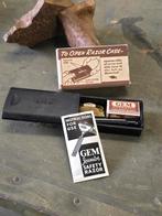 WWII US GEM Junior shaving set, Ophalen of Verzenden, Amerika, Embleem of Badge