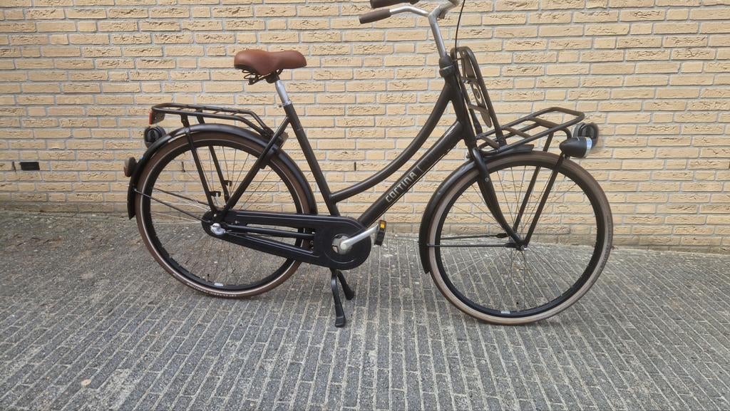 Omafiets cortina U4 28 inch 3 versnellingen, Fietsen en Brommers, Fietsen | Dames | Omafietsen, Ophalen, Gebruikt, Cortina U4 transportfiets