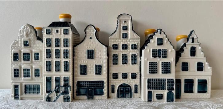 KLM 6 Gesealde Huisjes  - Nummers 36, 42, 50, 57, 72, 73, Verzamelen, KLM Huisjes, Zo goed als nieuw, Gevuld, Ophalen of Verzenden
