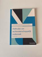 Methoden van rechtswetenschappelijk onderzoek - Tweede druk, Boeken, Studieboeken en Cursussen, Ophalen of Verzenden, Gamma, Zo goed als nieuw