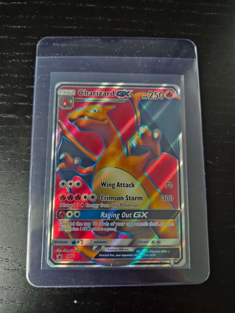 Charizard GX SM60 Pokémon kaart, Hobby en Vrije tijd, Verzamelkaartspellen | Pokémon, Ophalen of Verzenden