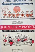 John Thompson's Meest Eenvoudige Pianoleergang Deel 1,2,3 &4, Gebruikt, Les of Cursus, Ophalen of Verzenden, Piano
