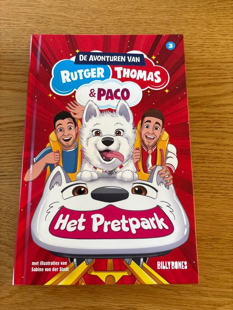 De Avonturen van Rutger, Thomas & Paco: Het Pretpark, Ophalen of Verzenden, Zo goed als nieuw, Fictie algemeen