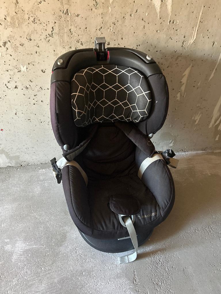 Autostoel maxi Cosi rubi + hoes, Ophalen, Verstelbare rugleuning, Autogordel, 9 t/m 18 kg