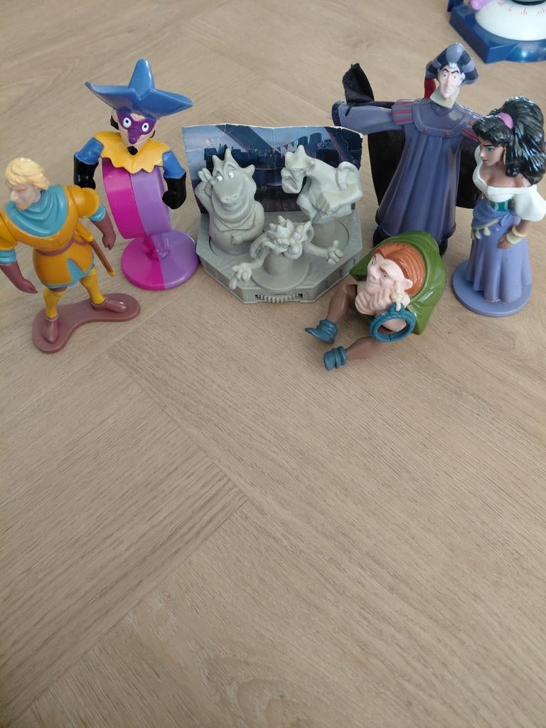 Retro Mc Donalds De Klokkenluider van de Notre Dame figuren, Verzamelen, Poppetjes en Figuurtjes, Ophalen of Verzenden