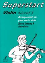Superstart Violin level 1 Accompaniment Violin ( 242 ), Gebruikt, Verzenden, Klassiek, Viool of Altviool
