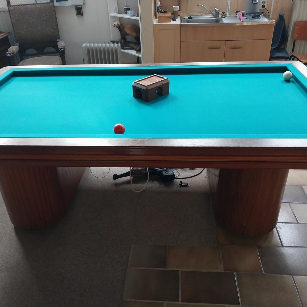 Biljart. "wilhelmina", Ophalen, Biljarttafel