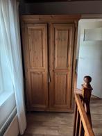 Houten kledingkast met deuren, Gebruikt, 100 tot 150 cm, Ophalen of Verzenden, 150 tot 200 cm